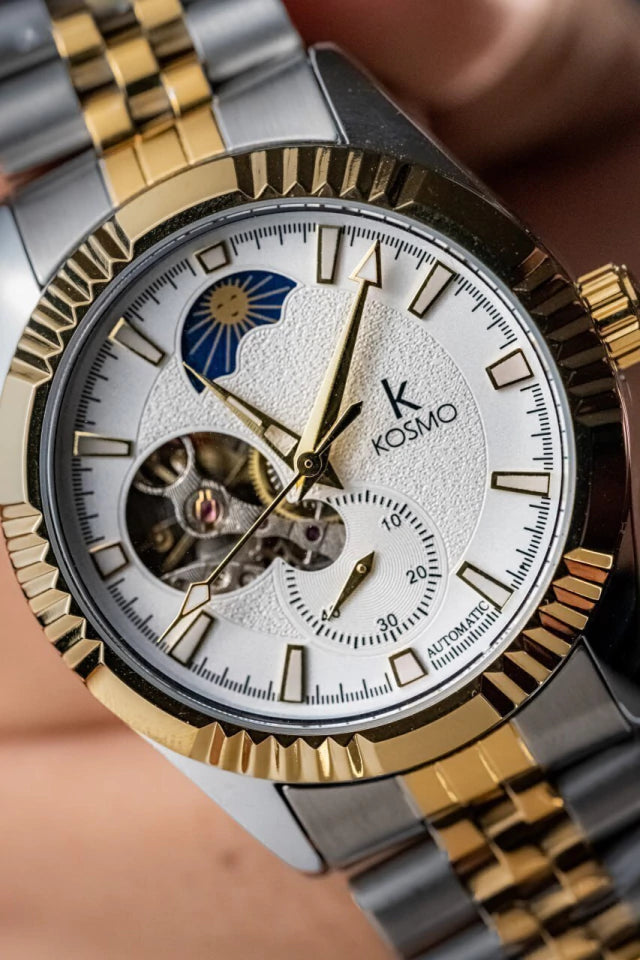 RELOJ KOSMO K629B AUTOMATICO FASE LUNAR