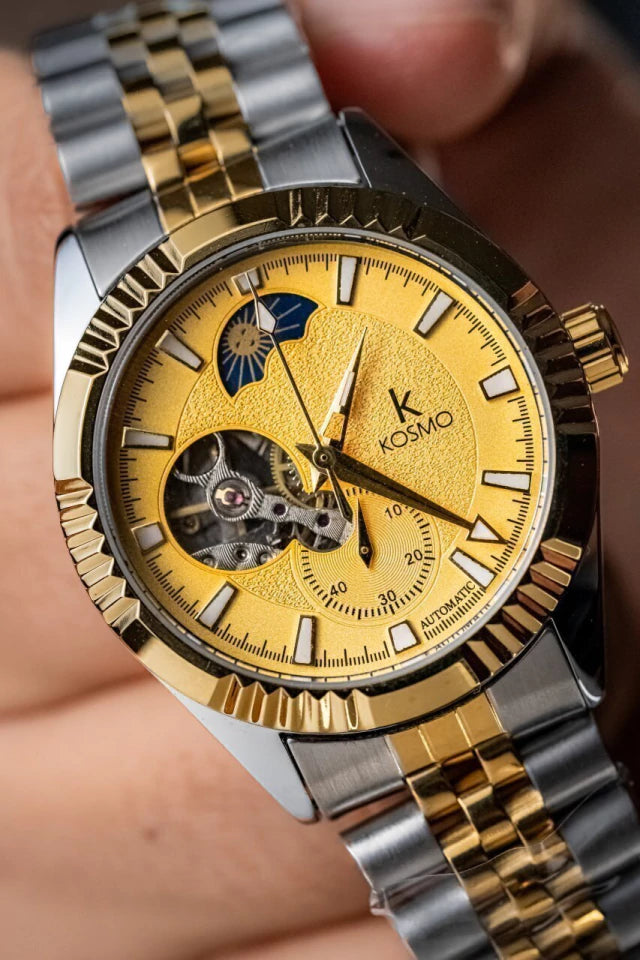 RELOJ KOSMO K629B AUTOMATICO FASE LUNAR
