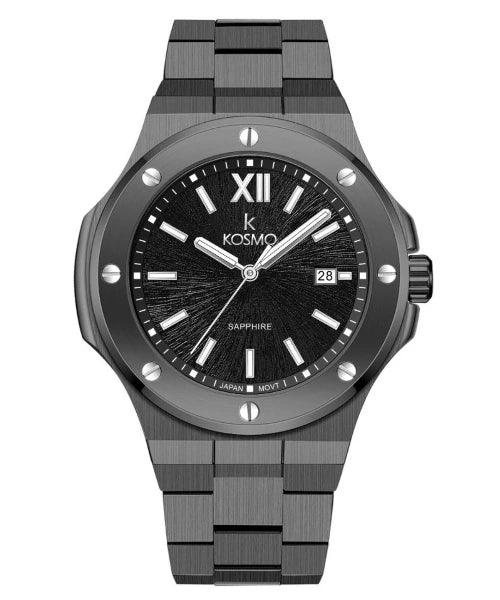 Reloj Kosmo 501-7-2 Colección Zafiro Negro