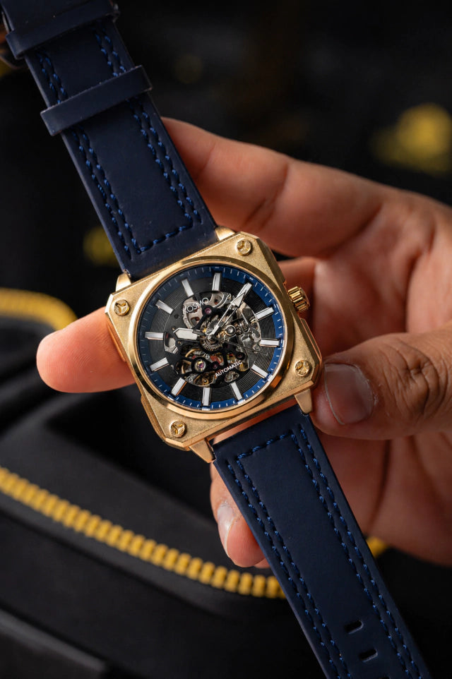 RELOJ KOSMO KT26 | Automático Skeleton Diseño Cuadrado