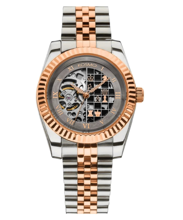 RELOJ KOSMO K629E Automático | Dial Ajedrez Skeleton