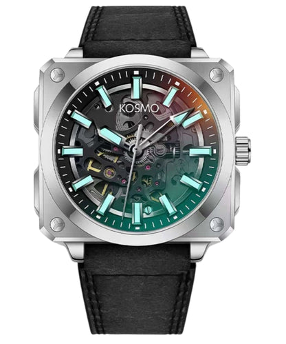 RELOJ KOSMO KT26 | Automático Skeleton Diseño Cuadrado