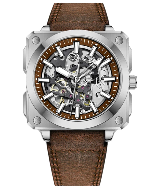 RELOJ KOSMO KT26 | Automático Skeleton Diseño Cuadrado