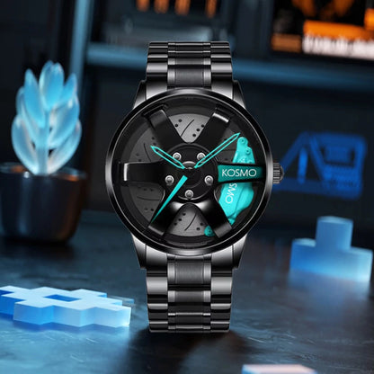 Reloj Kosmo K2057G Rin Giratorio Movt Japonés