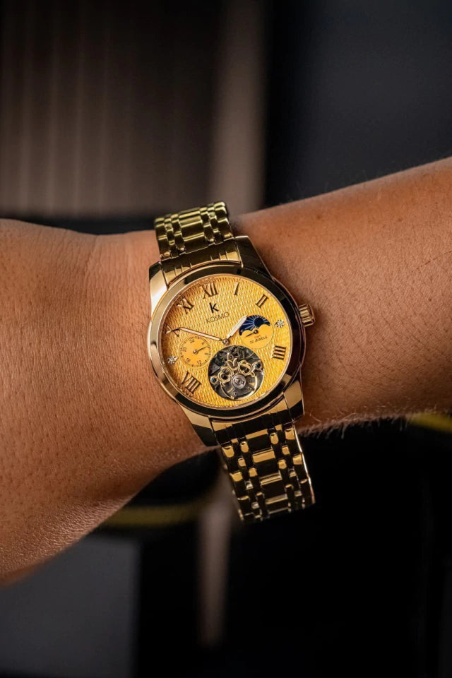 RELOJ KOSMO K9005c AUTOMATICO FASE LUNAR