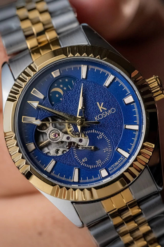 RELOJ KOSMO K629B AUTOMATICO FASE LUNAR