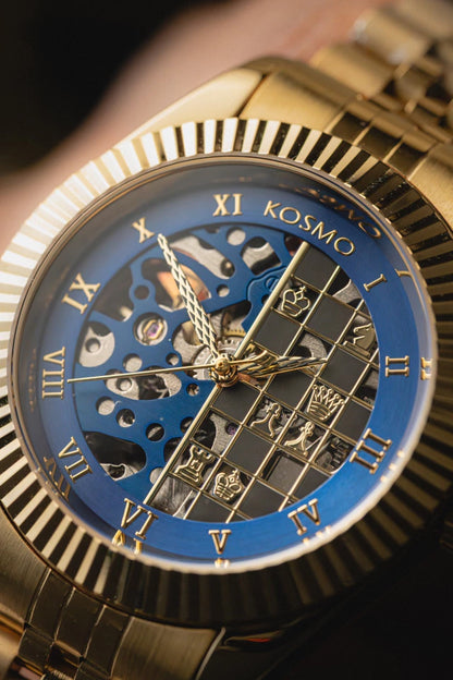 RELOJ KOSMO K629E Automático | Dial Ajedrez Skeleton