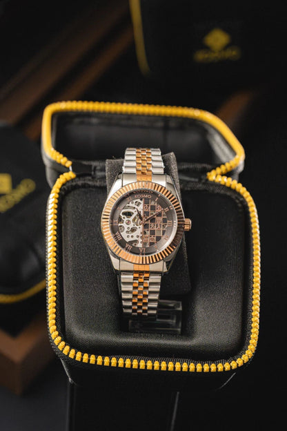 RELOJ KOSMO K629E Automático | Dial Ajedrez Skeleton