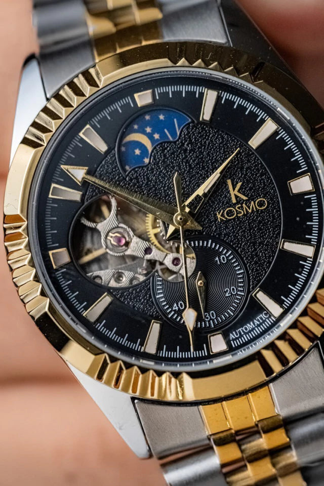 RELOJ KOSMO K629B AUTOMATICO FASE LUNAR