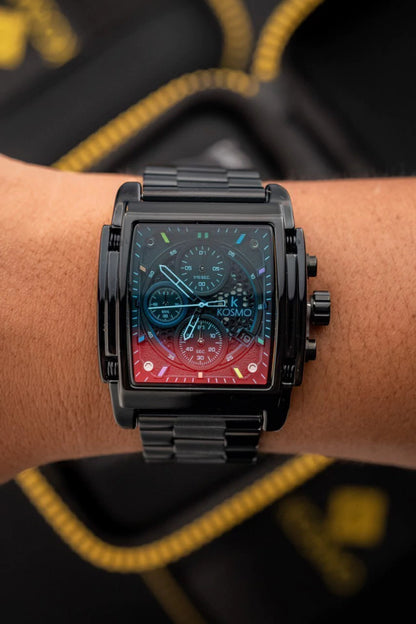 Reloj Kosmo K4448 – Cronógrafo Multifunción Cuadrado
