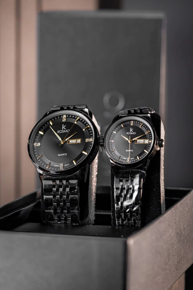 RELOJ KOSMO K884S PAREJAS MOVT JAPONES
