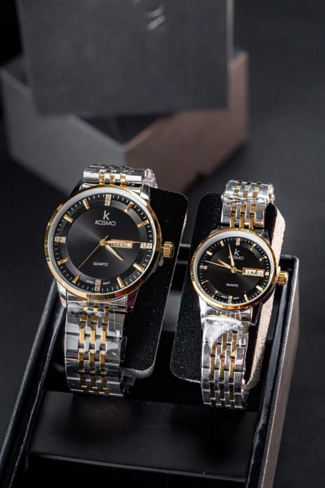 RELOJ KOSMO K884S PAREJAS MOVT JAPONES