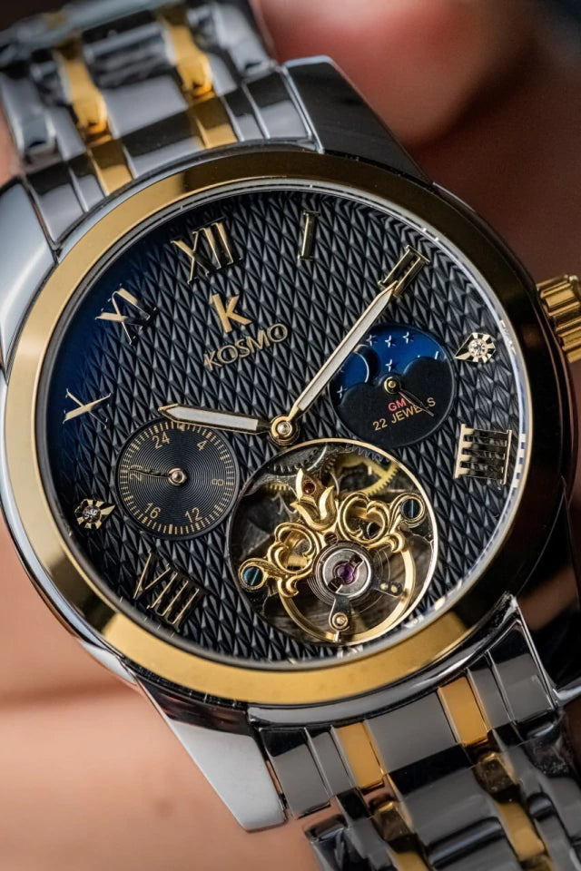 RELOJ KOSMO K9005c AUTOMATICO FASE LUNAR